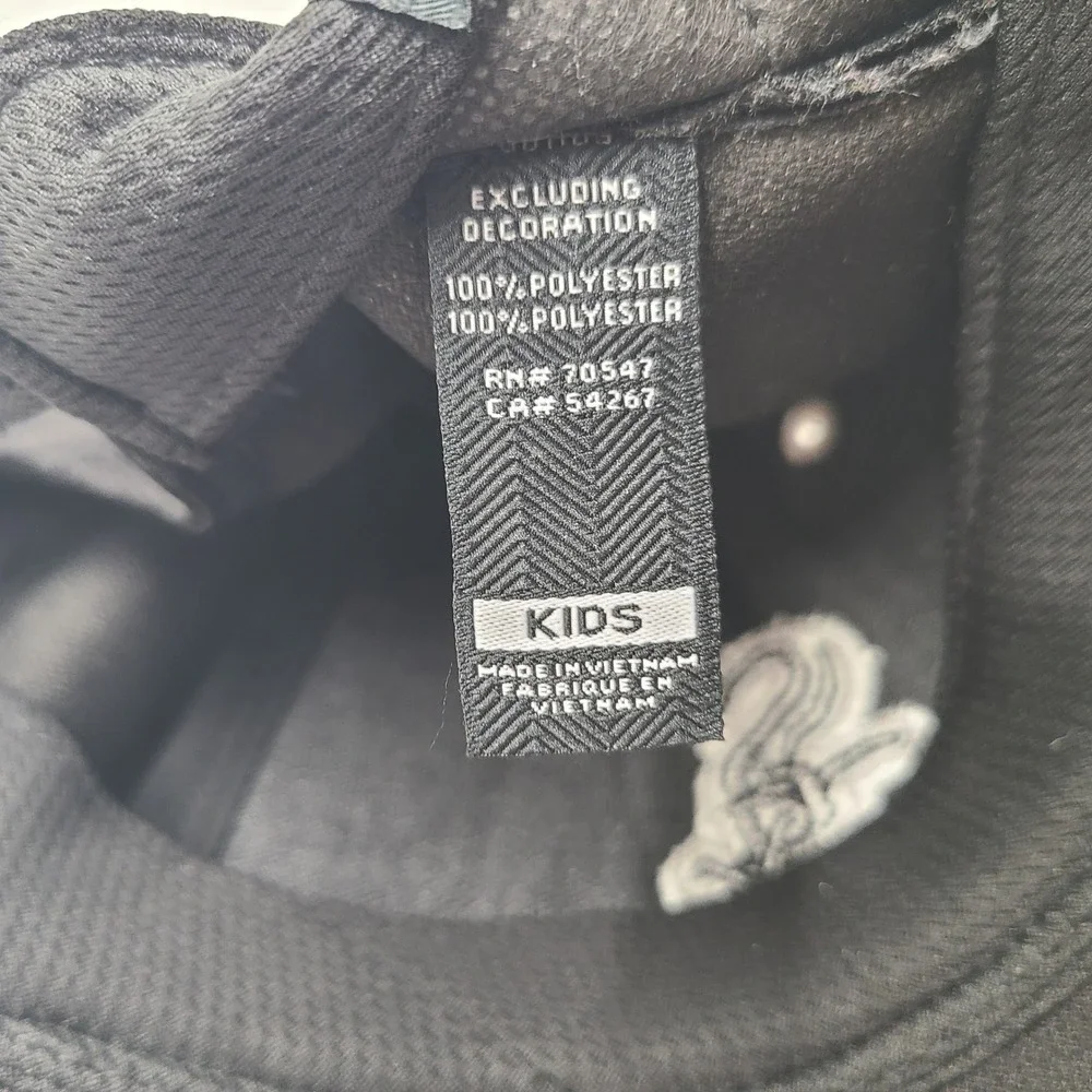 Kids Chicago White Sox Hat Adjustable 47 Brand Black White MLB Baseball Boys